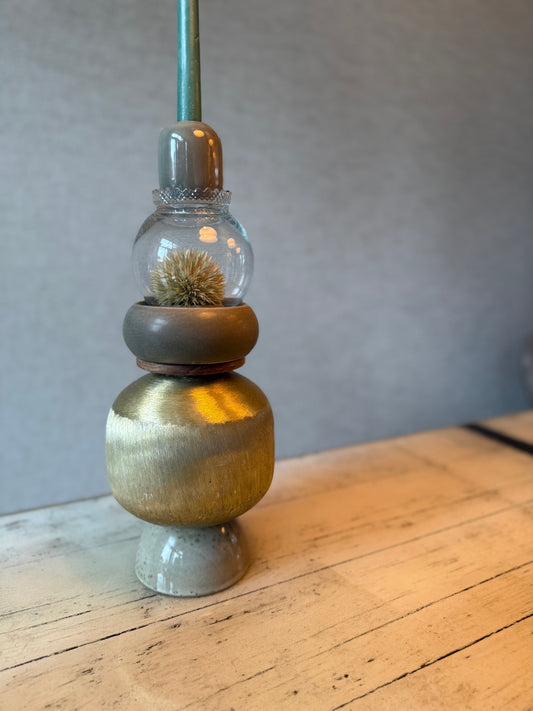 Kandelaar ♡ Laurien met Leeuwenstaart