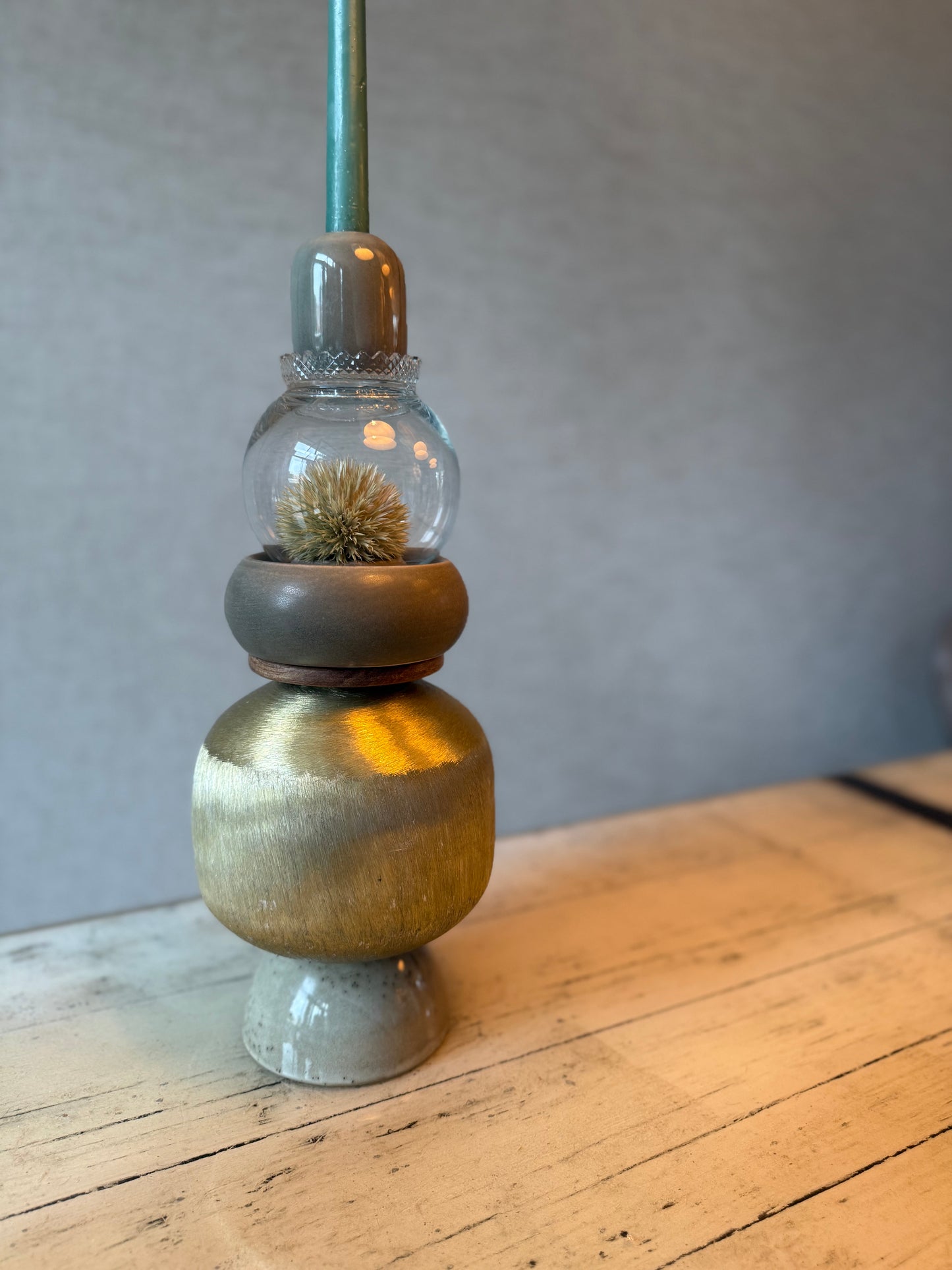 Kandelaar ♡ Laurien met Leeuwenstaart