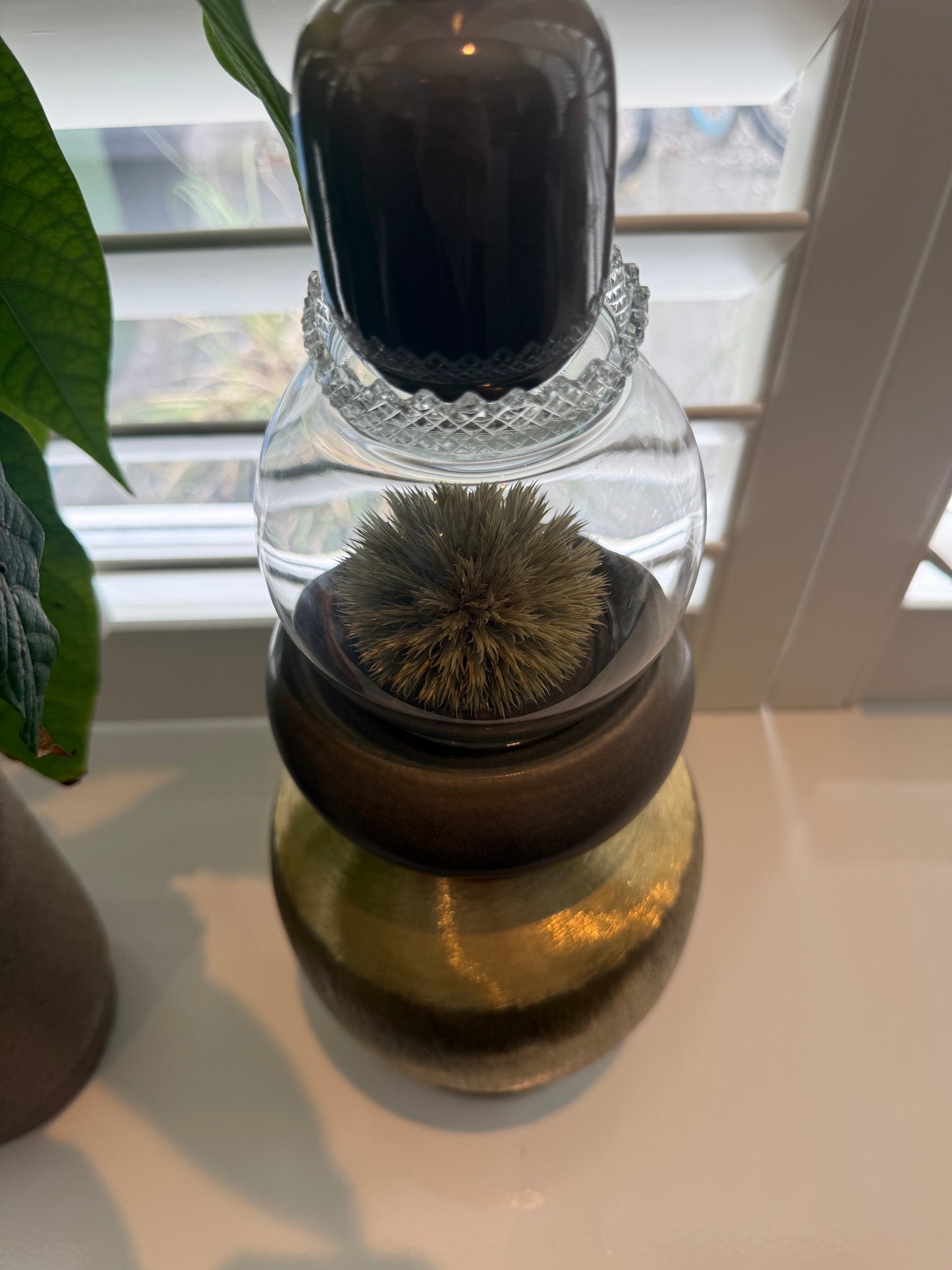 Kandelaar ♡ Laurien met Leeuwenstaart