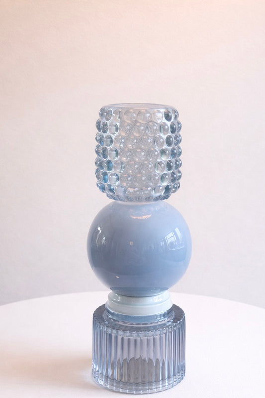 Kandelaar Aqua ♡ dubbele waxinehouder