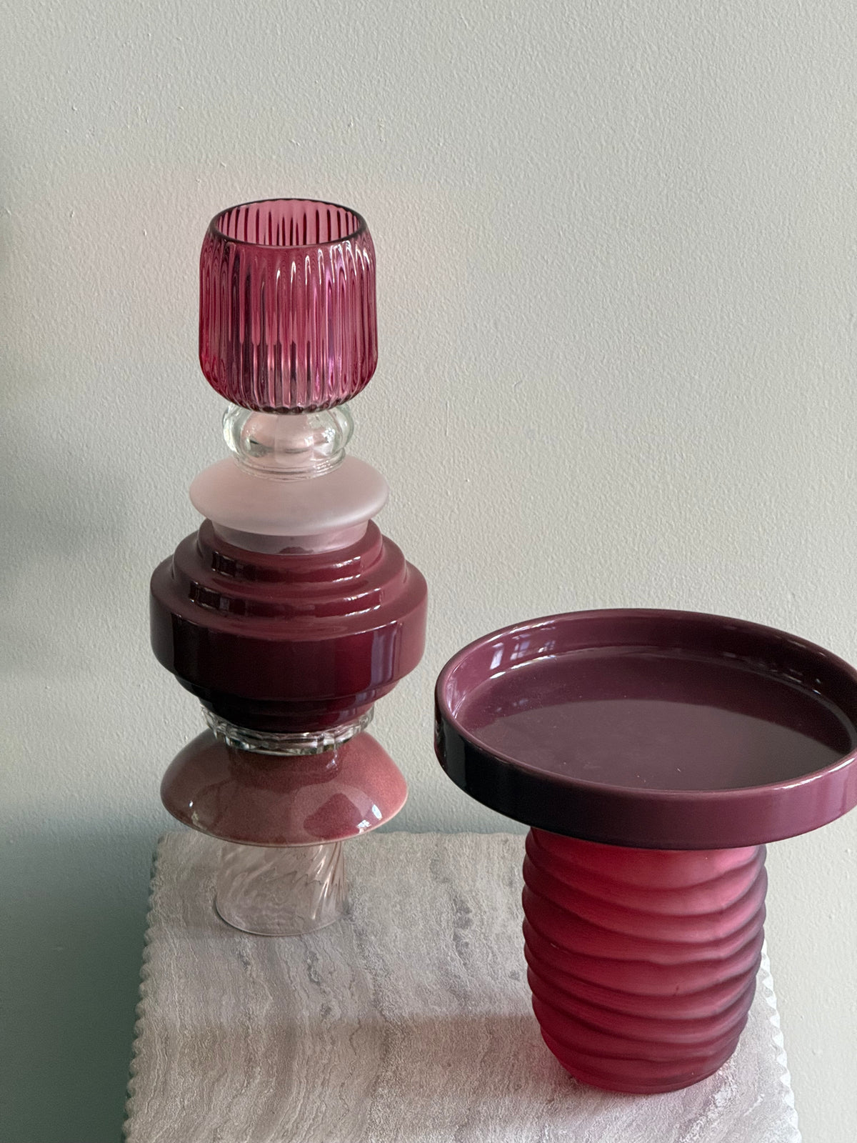 Waxinehouder ♡ Cherry