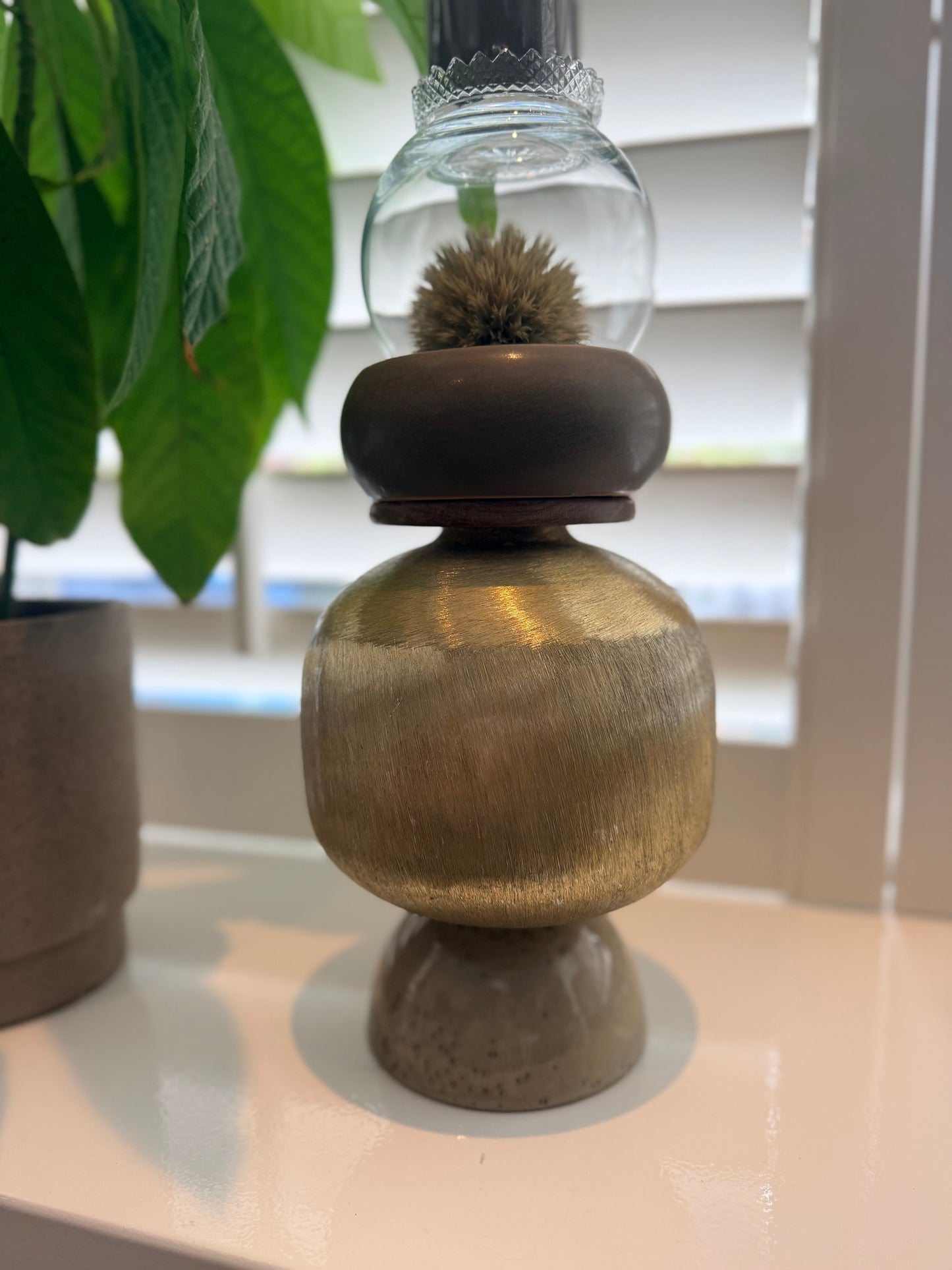 Kandelaar ♡ Laurien met Leeuwenstaart